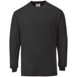 Portwest Flame Resistant Anti-Static Long Sleeve T-Shirt