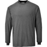 Portwest Flame Resistant Anti-Static Long Sleeve T-Shirt