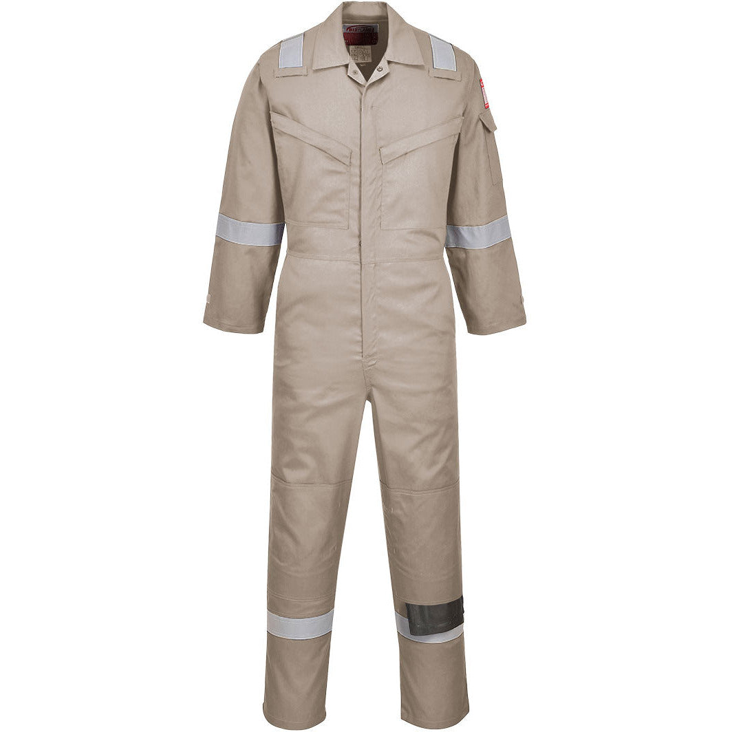 Portwest Flame Resistant Super Light Weight Anti-Static Coverall 210g