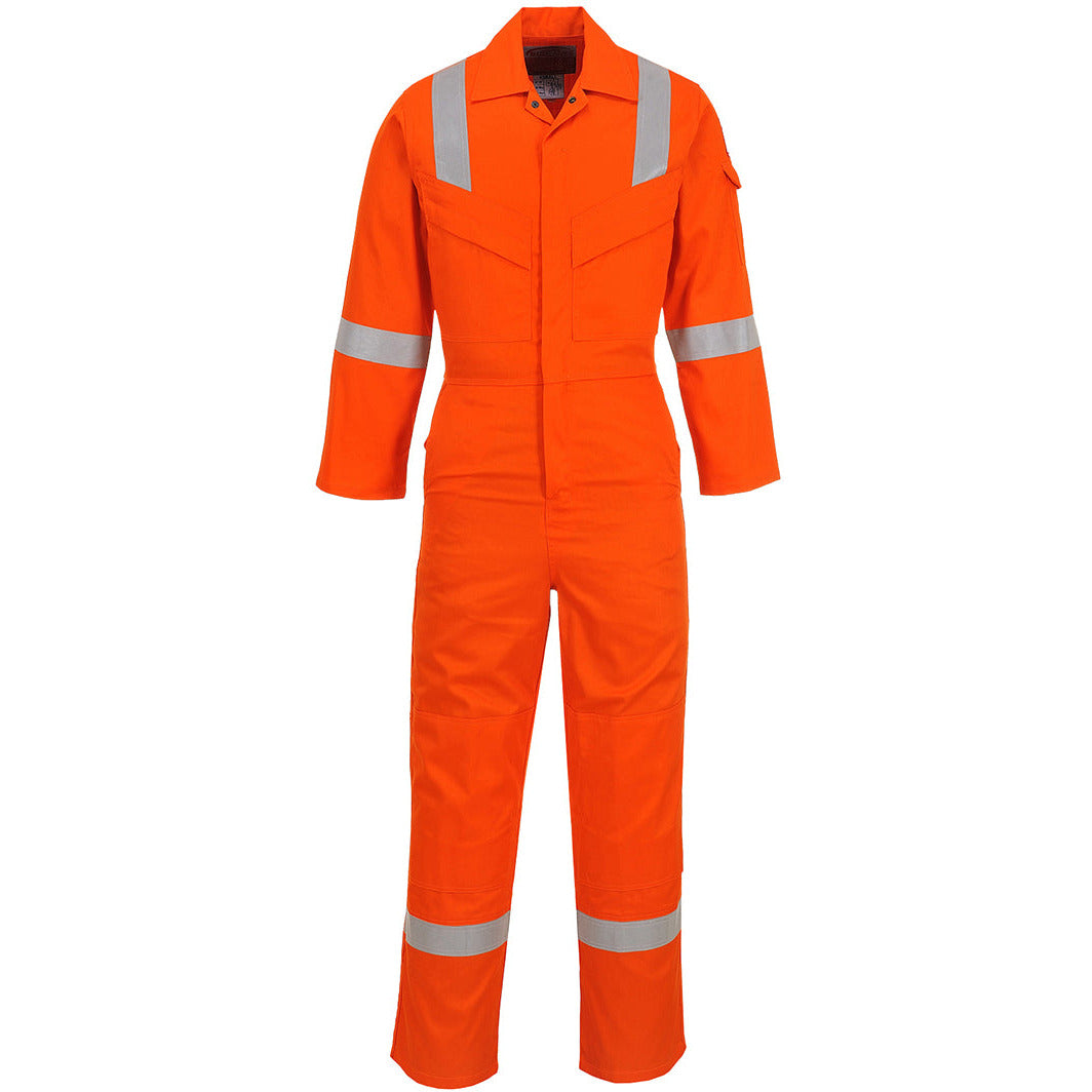 Portwest Flame Resistant Super Light Weight Anti-Static Coverall 210g