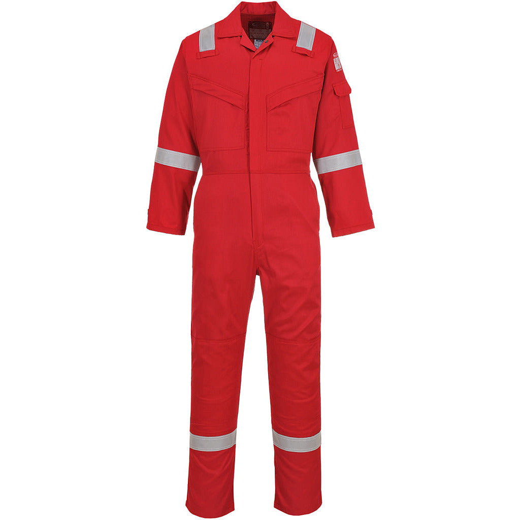 Portwest Flame Resistant Super Light Weight Anti-Static Coverall 210g