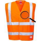 Portwest Hi-Vis Anti Static Vest - Flame Resistant