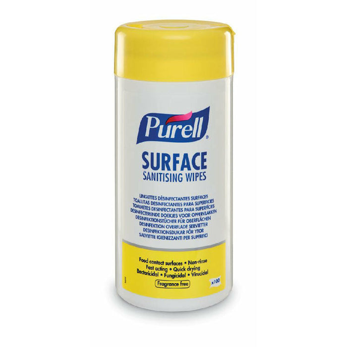 Purell Surface Sanitising Wipes (Tub) Case/12