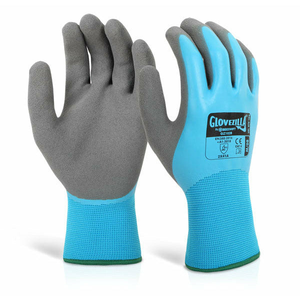 Glovezilla Latex F/C Water Resistant Glove