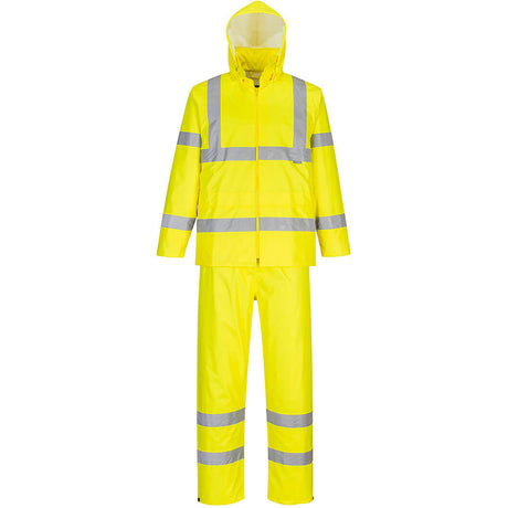 Portwest Hi-Vis Packaway Rainsuit