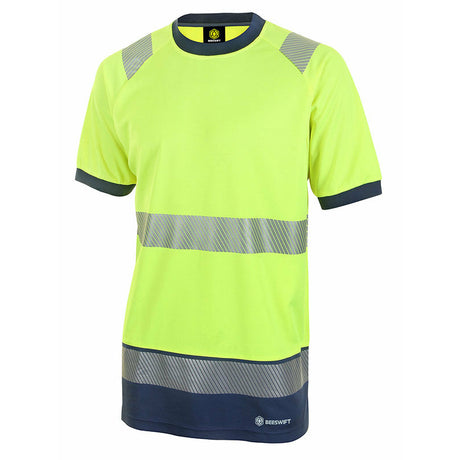 Hivis Two Tone Short Sleeve T Shirt