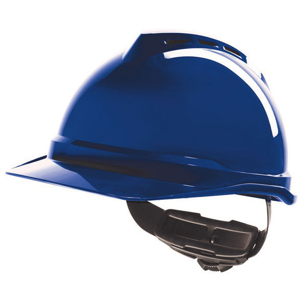 V-Gard 500 Vented Safety Helmet Blue