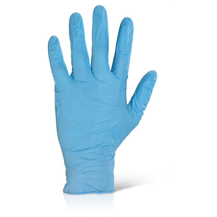 Nitrile Disp Glove Pf Blue M