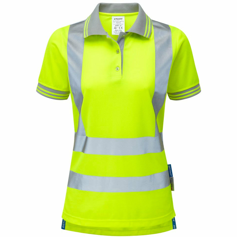 New Pulsar® Ladies Short Sleeve Polo Shirt