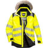 Portwest PW3 Hi-Vis Winter Parka Jacket