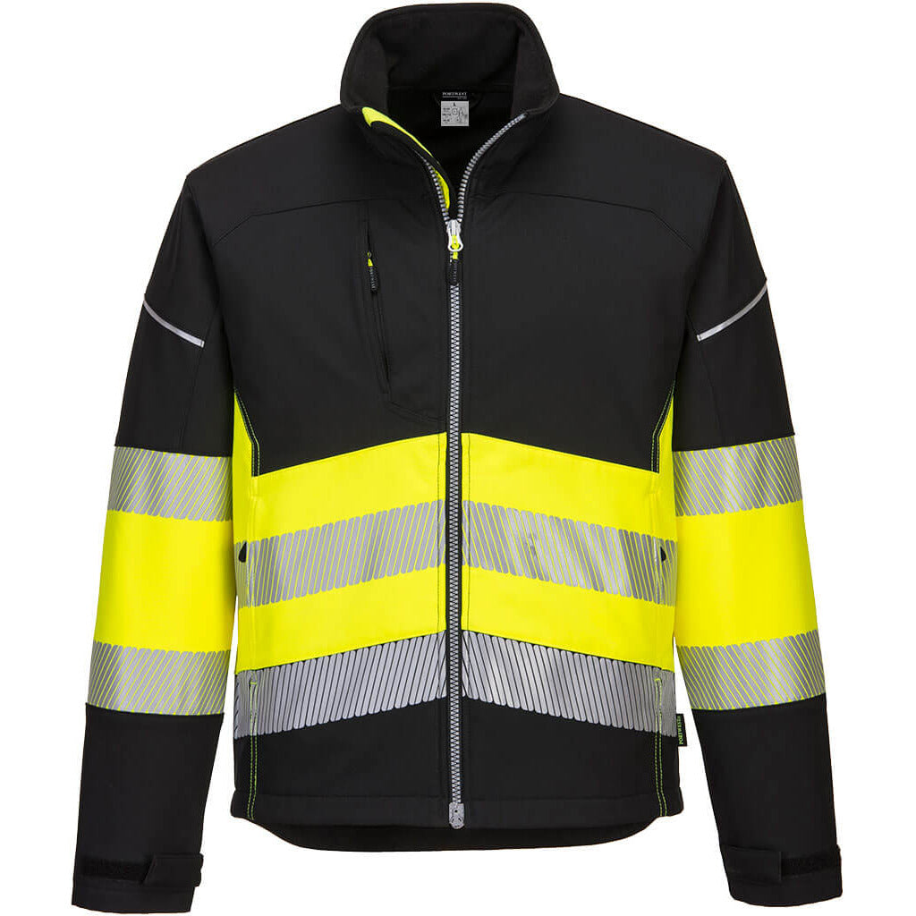 Portwest PW3 Hi-Vis Class 1 Softshell Jacket (3L)