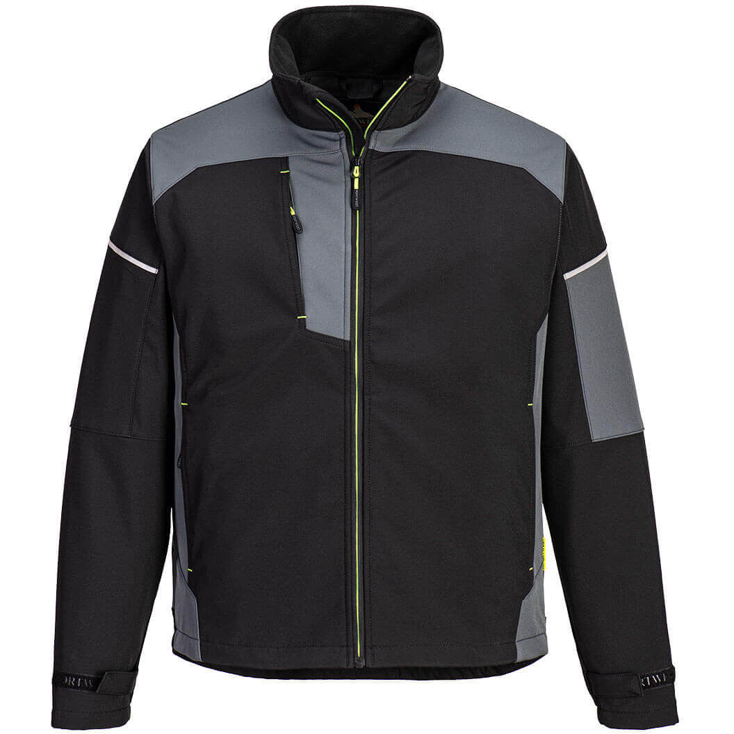 Portwest PW3 Hi-Vis Class 1 Softshell Jacket (3L)