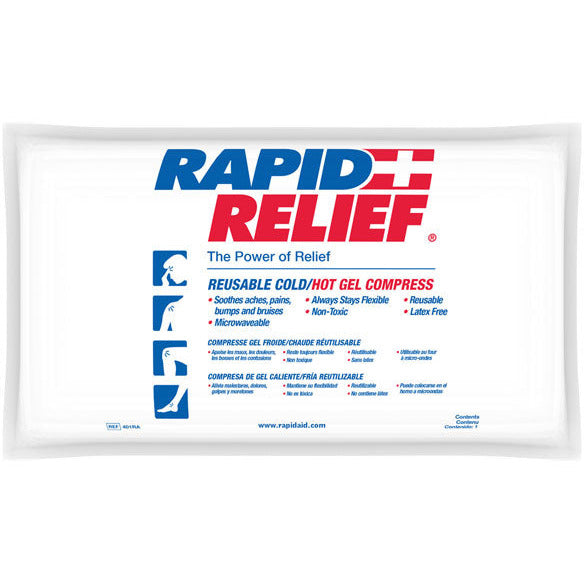 Deluxe Hot/Cold Gel Compress C/W Contour Gel 6"X 5"