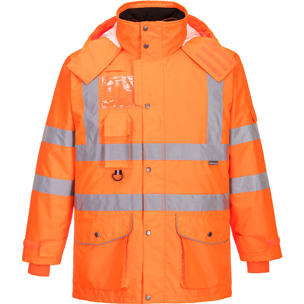 Portwest Hi-Vis 7-in-1 Traffic Jacket RIS