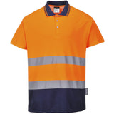 Portwest Two Tone Cotton Comfort Polo