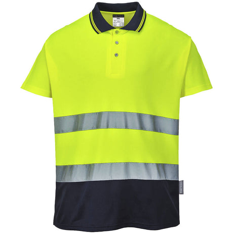 Portwest Two Tone Cotton Comfort Polo