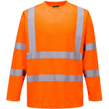 Portwest Hi-Vis Long Sleeved T-Shirt