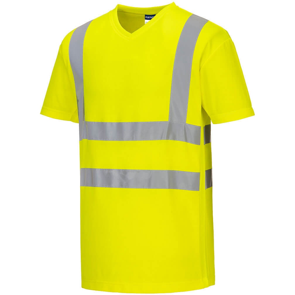 Portwest V-Neck Mesh Inserts T-Shirt