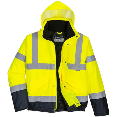 Portwest Hi-Vis Two Tone Bomber Jacket