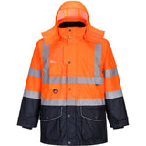 Portwest Hi-Vis 7-in-1 Contrast Traffic Jacket