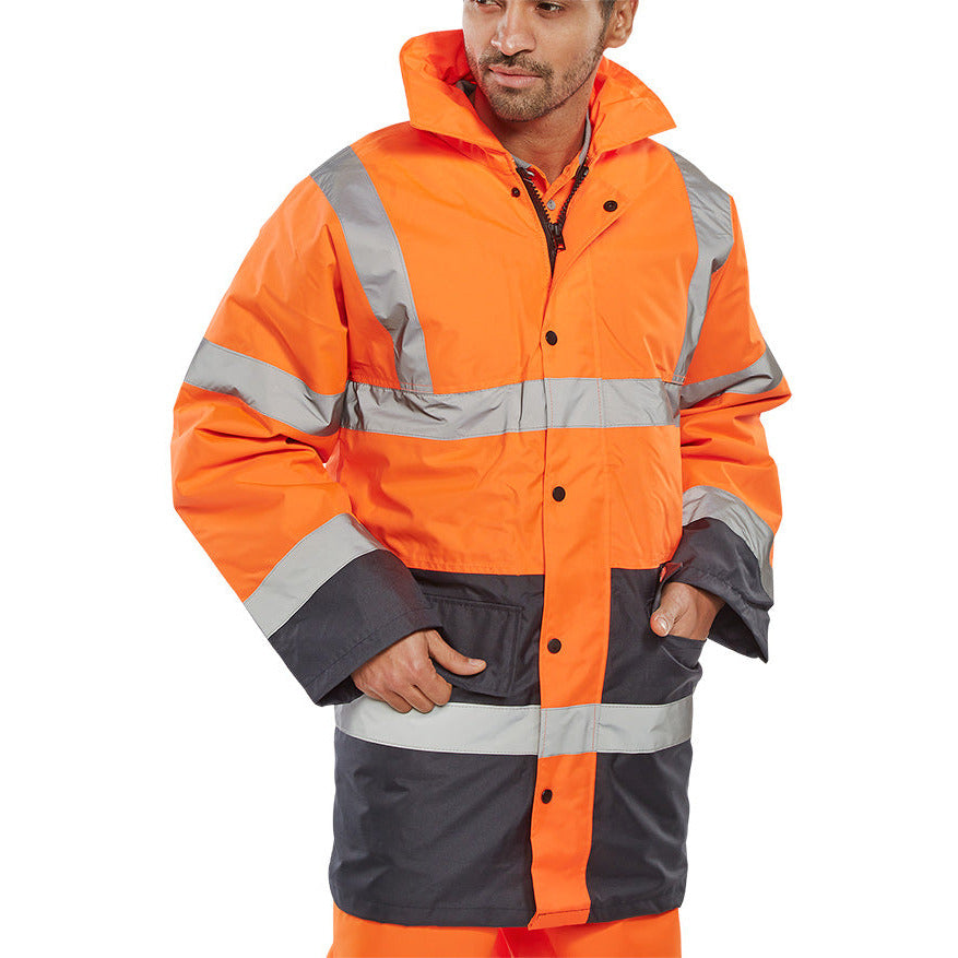 Two Tone Traffic Jacket