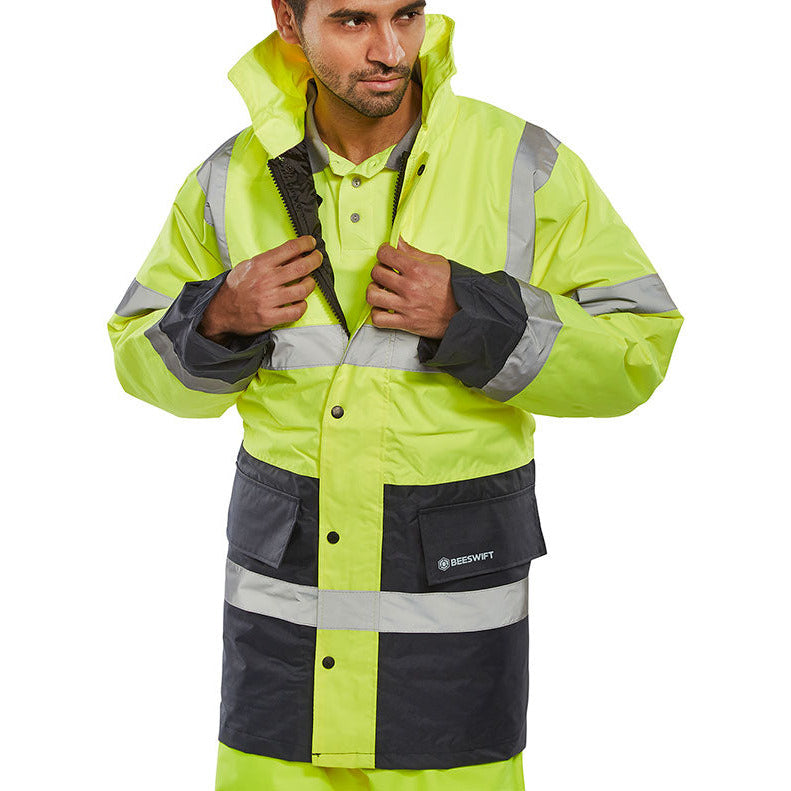 Two Tone Traffic Jacket